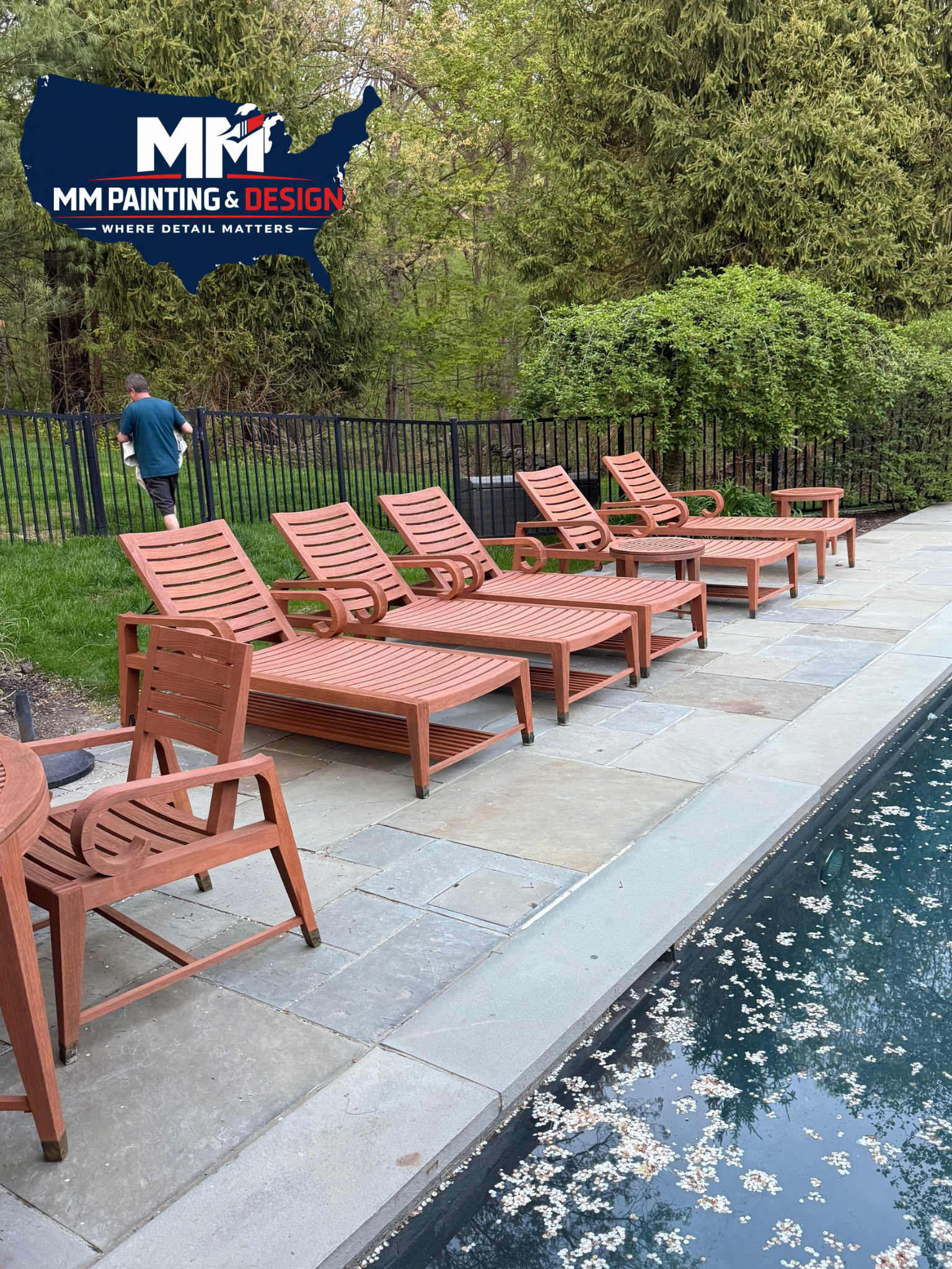 Interior painting project in Danbury CT